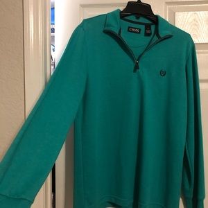 Green-ish Mens Chaps sweater